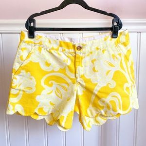 Lilly Pulitzer Buttercup Shorts Size 4
